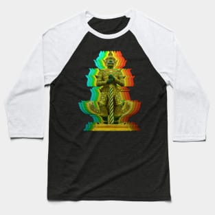 Emerald Buddha Baseball T-Shirt